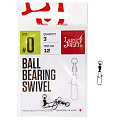 Вертлюги c застеж. и подш. LJ Pro Series BALL BEARING SWIVEL 002 3шт.