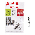 Вертлюги c застеж. и подш. LJ Pro Series BALL BEARING SWIVEL 008 3шт.