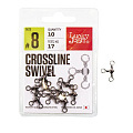 Вертлюги трехстор. LJ Pro Series CROSSLINE SWIVEL 008 10шт.