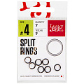Кольца заводные LJ Pro Series SPLIT RINGS 07.6мм/07кг 7шт.
