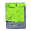Мешок-одеяло спальный Norfin ALPINE COMFORT DOUBLE 250 GREEN