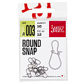 Застежки LJ Pro Series ROUND SNAP 003 10шт.