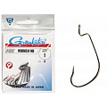 Крючки офсетные Gamakatsu Worm 314 HOOKS BLACK разм. 1/0 6шт.