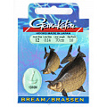 Крючки с поводком Gamakatsu Booklet BREAM 1310N разм. 12-0.14мм 70см 10шт.
