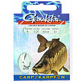 Крючки с поводком Gamakatsu Booklet CARP 3310F разм. 06-0.28мм 60см 10шт.