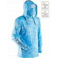 Джемпер Norfin SUN PRO WAVES HOODIE BLUE р.S