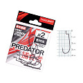 Крючки офсетные Lucky John PREDATOR сер. LJH340 разм.002 8шт.