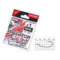 Крючки офсетные Lucky John PREDATOR сер. LJH345 разм.001 8шт.