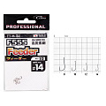 Крючки Cobra Pro FEEDER сер.F555 разм.014 10шт.