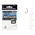 Крючки Cobra Pro ALLROUND сер.A225 разм.016 10шт.