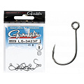 Крючки Gamakatsu LS-3423F NEW LABEL HOOKS BLACK разм. 08 8шт.