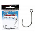 Крючки Gamakatsu LS-3423F NEW LABEL HOOKS BLACK разм. 10 9шт.