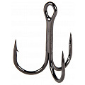 Крючки-тройники Gamakatsu 18 TREBLE BLACK разм. 02 6шт.