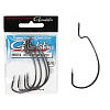 Крючки офсетные Gamakatsu Worm 323 MONSTER HOOKS BLACK разм. 6/0 4шт.
