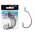 Крючки офсетные Gamakatsu Worm 323 MONSTER HOOKS BLACK разм. 6/0 4шт.