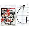 Крючки офсетные Lucky John PREDATOR сер. LJH356 разм.K08/0 2шт.