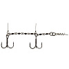 Оснастка стал. Lucky John STINGER POWER CHAIN 3,5 и 8,0см, оснащ. тройниками разм.03/0 и 03/0 1шт.