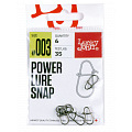 Застежки LJ Pro Series Power Lure SNAP 003 6шт.