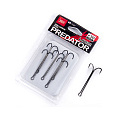 Крючки-двойники Lucky John PREDATOR сер. LJH122 разм.001 5 шт.