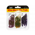 Слаги съедобные искусственные LJ Pro Series ULTRA WORM 1,4in (03.50) Mix Pack/MIX1 45шт.