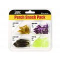Твистеры и слаги съедоб. искусст. LJ Pro Series Perch Snack Pack 01 SET/Mix Pack