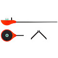 Удочка-балалайка зим. Salmo HANDY ICE ROD 24см красн.
