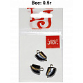 Груз-головки разборные Lucky John CLOVE SMALL 00.5г 3шт