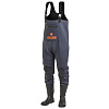 Полукомбинезон заброд. Norfin SHADOW NEOPRENE BOOTFOOT р.42-M с сапогами резина