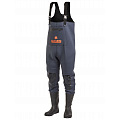 Полукомбинезон заброд. Norfin SHADOW NEOPRENE BOOTFOOT р.45-XL с сапогами резина