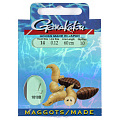 Крючки с поводком Gamakatsu Booklet MAGGOTS 1010B разм. 14-0.12мм 60см 10шт.