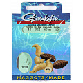 Крючки с поводком Gamakatsu Booklet MAGGOTS 1010B разм. 14-0.12мм 60см 10шт.