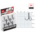 Крючки-тройники Lucky John PREDATOR сер. LJH234 разм.004 8 шт.