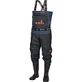 Полукомбинезон заброд. Norfin PILOT BOOTFOOT р.43-M с сапогами резина