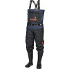 Полукомбинезон заброд. Norfin PILOT BOOTFOOT р.44-XL с сапогами резина