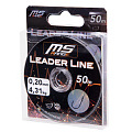 Леска моно. MS Range LEADER LINE Clear 050/020