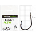 Крючки FC FEEDER сер. FC110 разм.004 7шт.