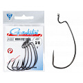 Крючки офсетные Gamakatsu Worm OFFSET EWG SL HOOKS BLACK разм. 3/0 5шт.