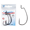 Крючки офсетные Gamakatsu Worm OFFSET EWG SL HOOKS BLACK разм. 6/0 3шт.