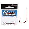 Крючки Gamakatsu LS-1040R NEW LABEL HOOKS RED разм. 12 16шт.