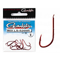 Крючки Gamakatsu LS-5260R NEW LABEL HOOKS RED разм. 08 12шт.