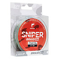 Леска плет. Salmo Sniper BRAID Army Green 091/023