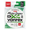 Шнур плетёный Lucky John Vanrex MICRO GAME х4 BRAID Fluo Green 125/010