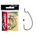 Крючки офсетные Gamakatsu Worm EWG HOOKS SIL STOPPER BLACK разм. 3/0 4шт.