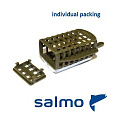 Кормушка фидер. Salmo FEEDER SQUARE съёмное дно 020г