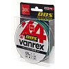 Шнур плетёный Lucky John Vanrex BBS х4 BRAID Moss Green 125/037