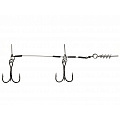 Оснастка стал. Lucky John STINGER SSW 1х7 3,5+8,0cm, оснащ. тройником №01/0 1шт.