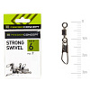 Вертлюги c застеж. Feeder Concept STRONG SWIVEL 006 7шт.