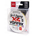 Шнур плетёный Lucky John Vanrex EGI & JIGGING х4 BRAID Multi Color 150/012