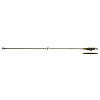 Поводки карп. из ледкора Anakonda S-CLIP Jungle Green c безоп. клип. 50lb 80см 3шт.