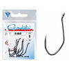 Крючки Gamakatsu LS-4644F HOOKS BLACK разм. 06 6шт.